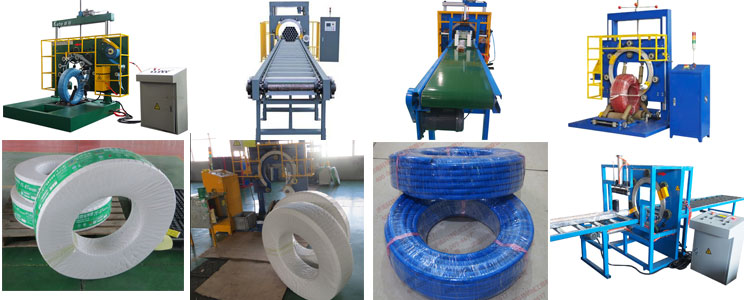 立式膠管纏繞包裝機適用產(chǎn)品